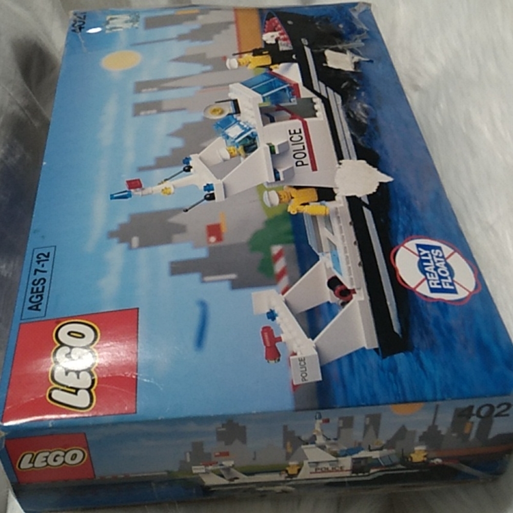 Rare Lego Police Patrol Collector 4021 185 Interlocking Pieces 1991 - Picture 7 of 12